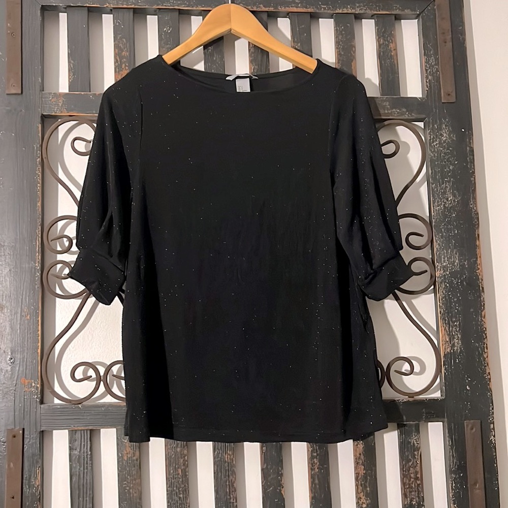Sparkle Black Shirt